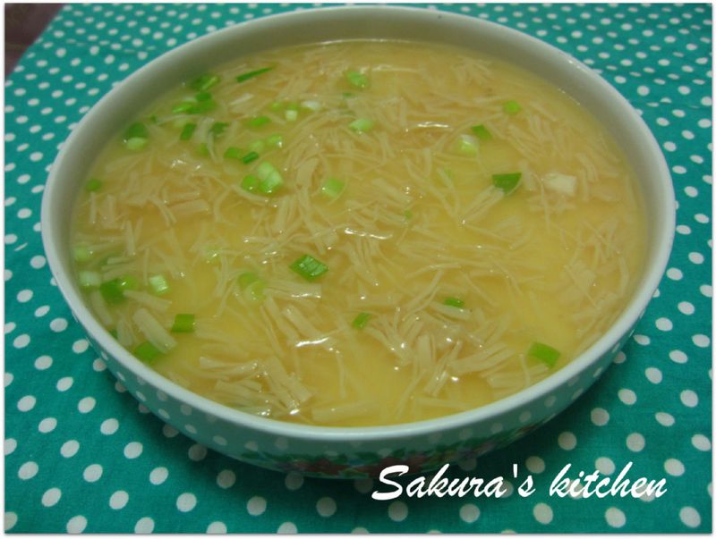 ♥我的手作料理♥ 干貝蛋羹