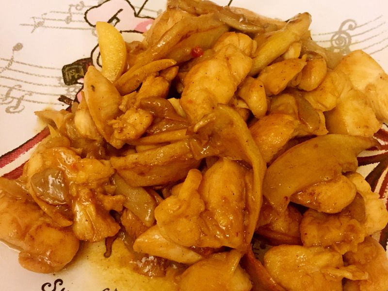 鮮菇滑嫩雞