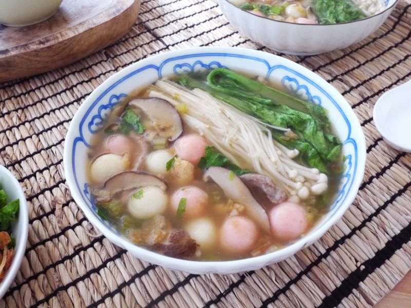 QQ客家鹹湯圓【全聯24節氣料理】