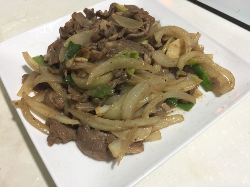 蔥爆羊肉