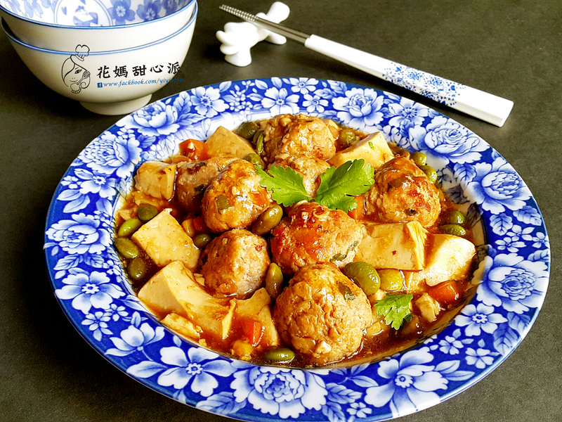 肉丸子燴豆腐