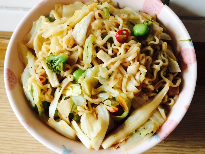 素食㊣炒泡麵