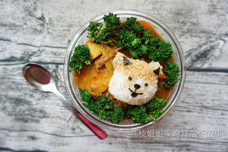 柴犬咖哩飯便當