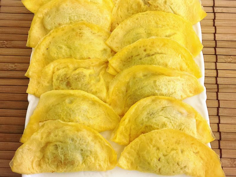 手工蛋餃