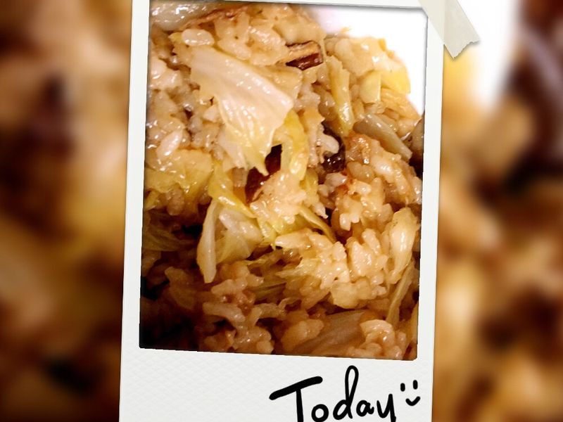 XO醬高麗菜燜飯