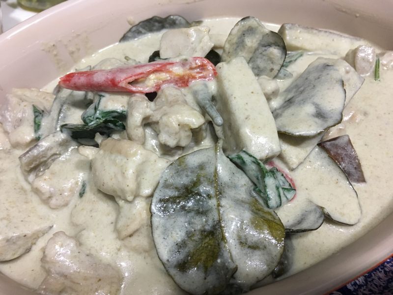 泰式青咖哩雞