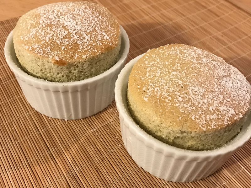 香草抹茶舒芙蕾