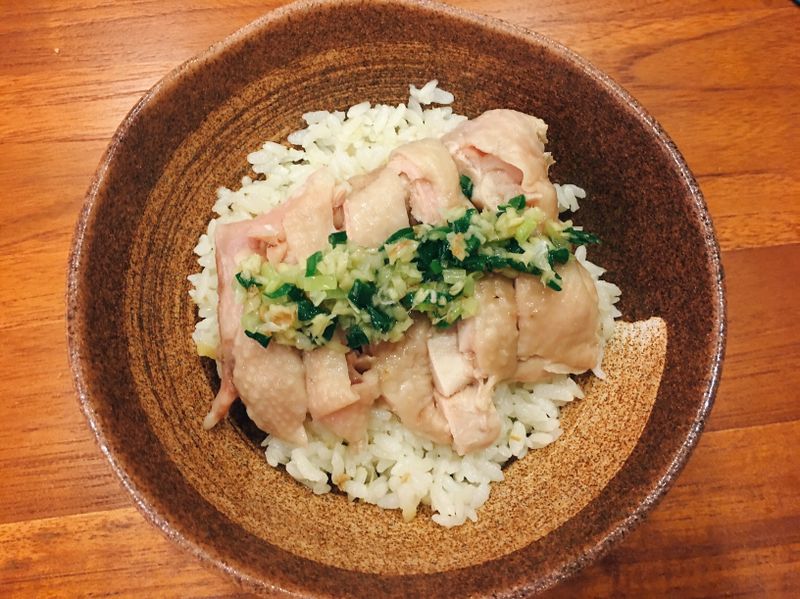LC鍋料理。海南雞飯(用電鍋也ok)