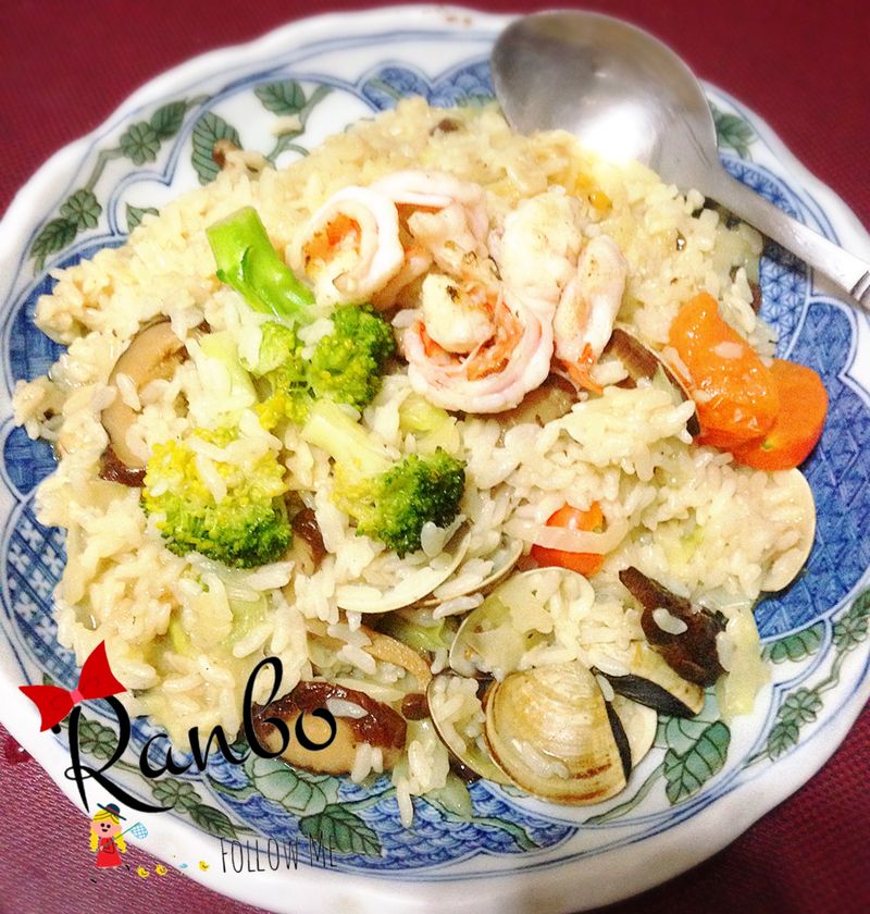 海鮮奶油燉飯