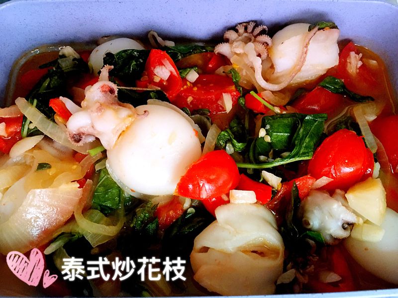 泰式炒花枝