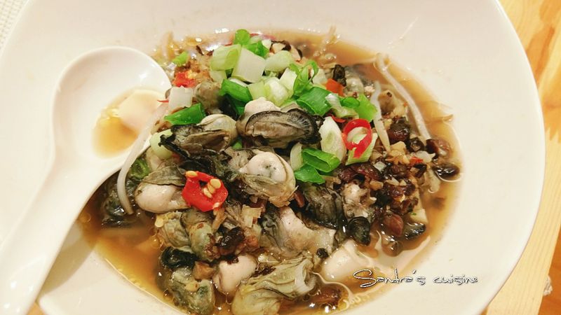 豆鼓醬蒸鮮蚵