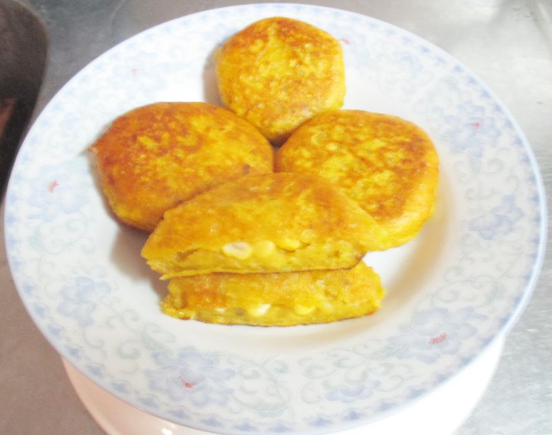 玉米薯餅