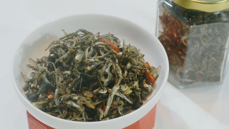 補鈣營養∣常備菜 豆豉小魚乾