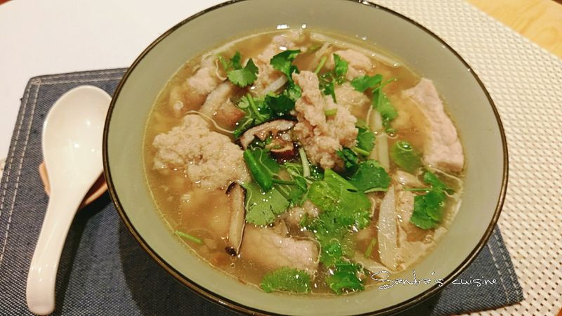 香菇赤肉羹