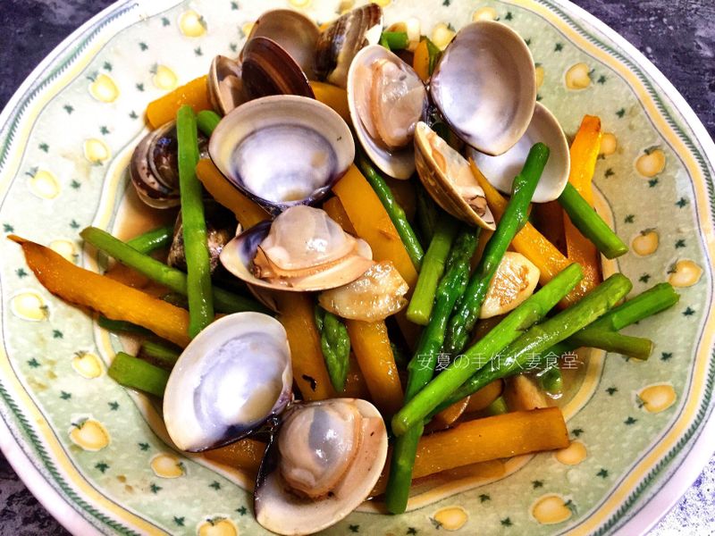 家常料理【鮮蔬蛤蠣】