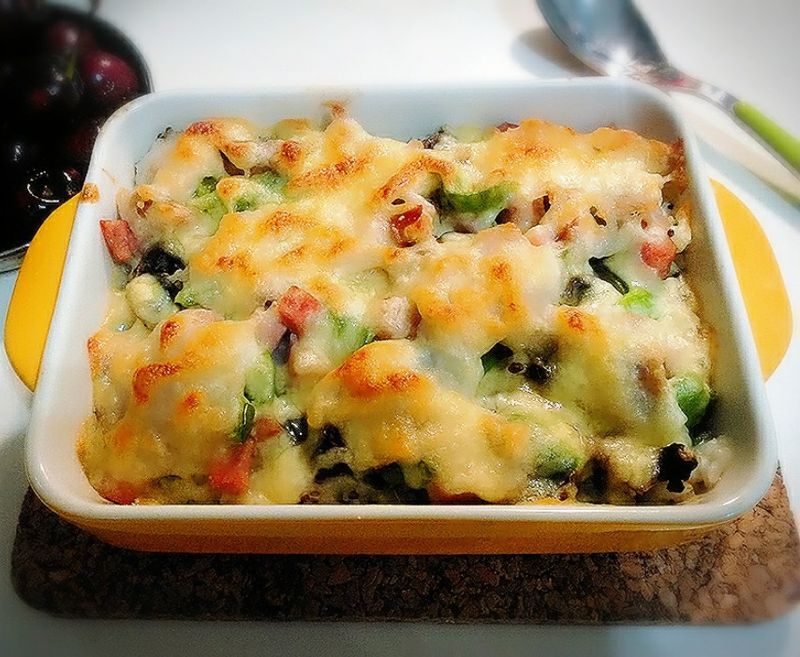 奶油玉米焗飯