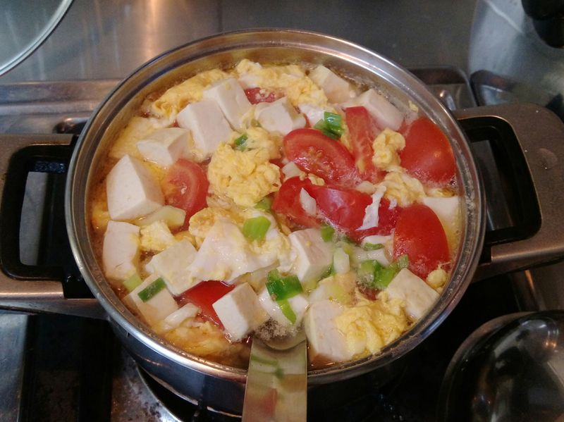 蕃茄豆腐湯