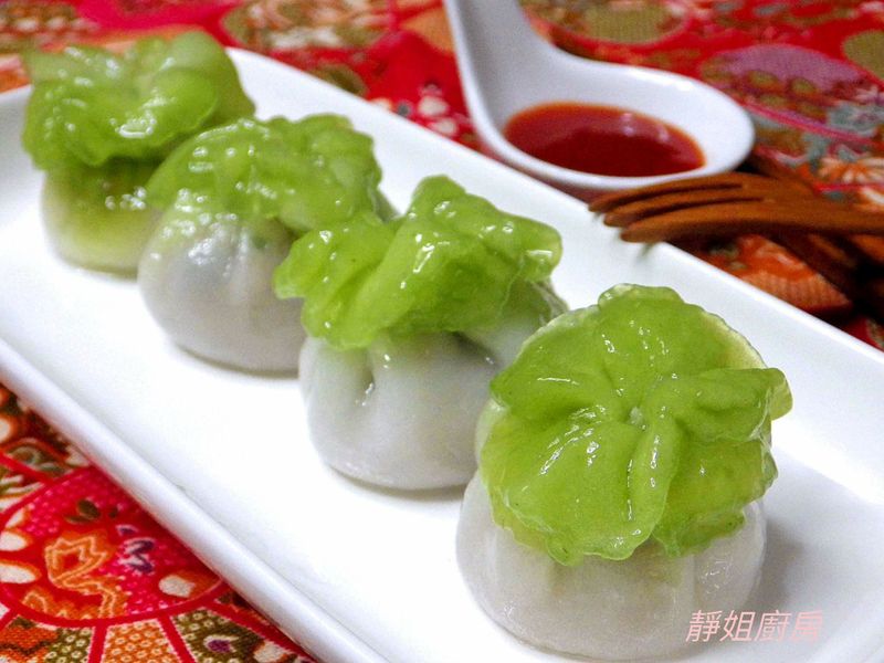 翡翠水晶餃