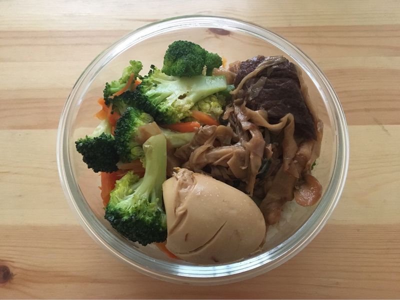 筍干魯肉便當