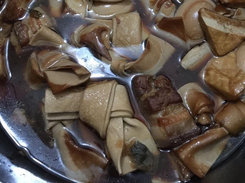 百頁結紅燒肉