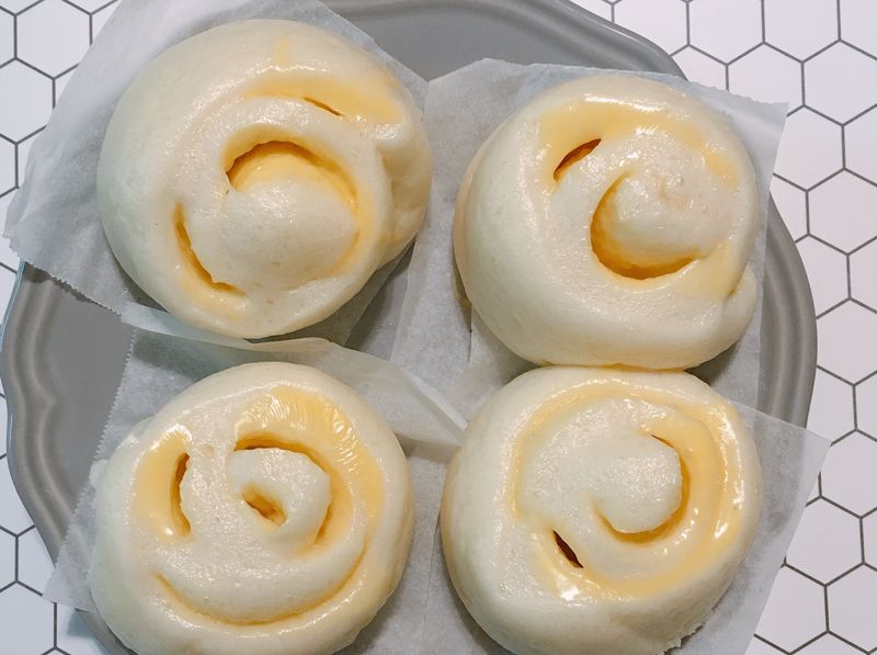 香濃牛奶起士饅頭