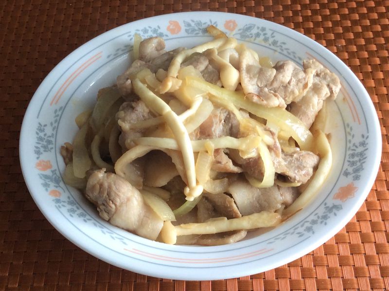 五花肉味噌燒