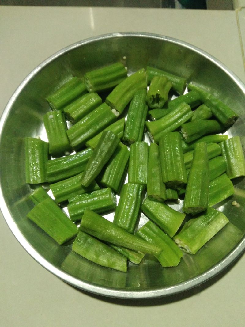 清蒸羊角豆