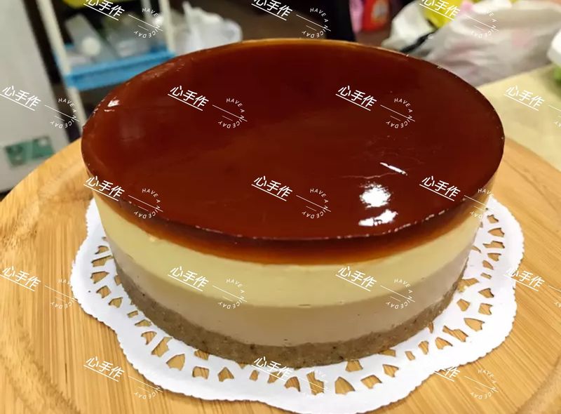 ☕️咖啡凍乳酪蛋糕☕️(5吋、免烤箱)