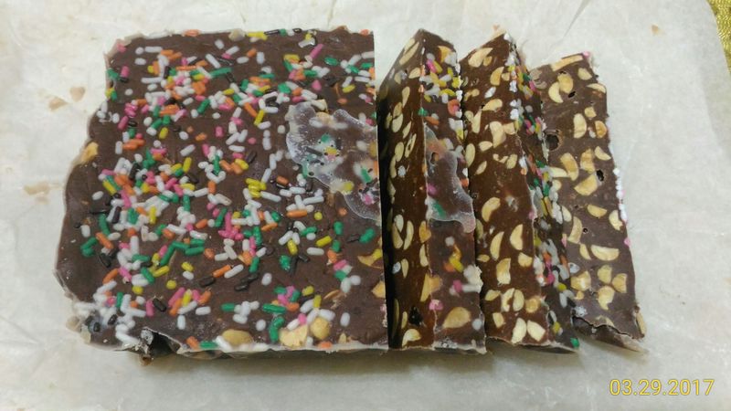 🌈七彩巧克力花生軟糖🍫