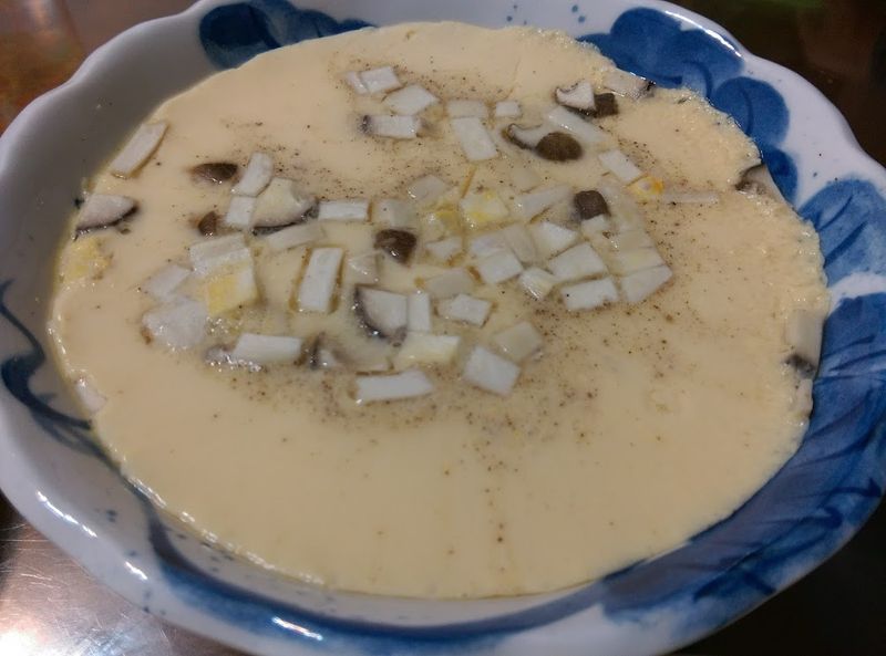 ♡ 蒸蛋(杏鮑菇口味) ♡