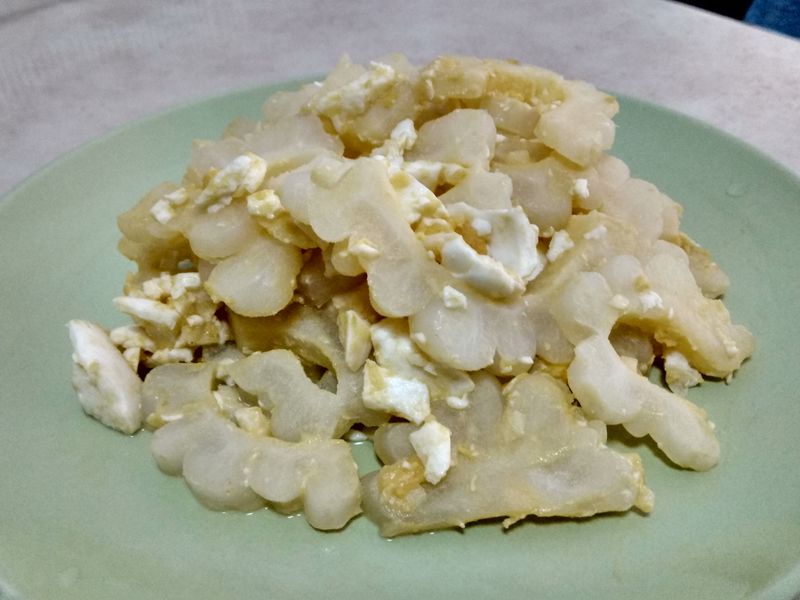 鹹蛋炒苦瓜