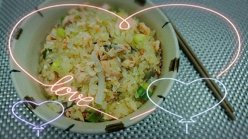 【低蛋白】鮭魚炊真粒米飯(p-7.5)