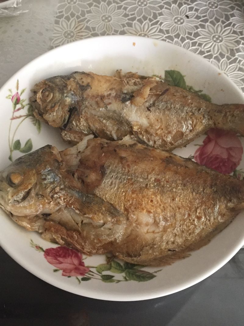 煎肉魚