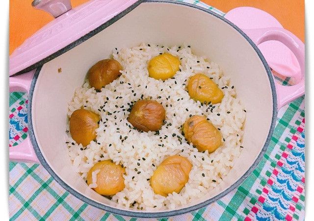 不失敗,鬆軟迷人「栗子炊飯 / 栗子飯」