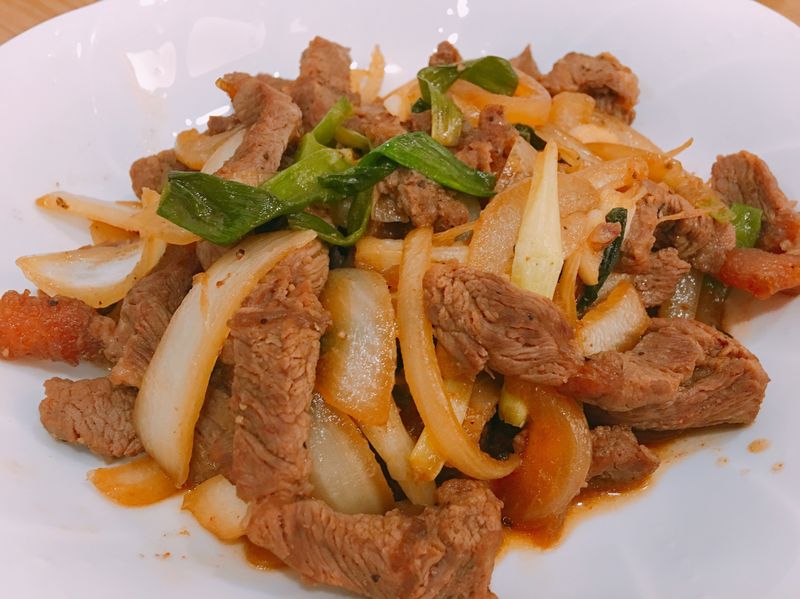 蔥爆牛肉