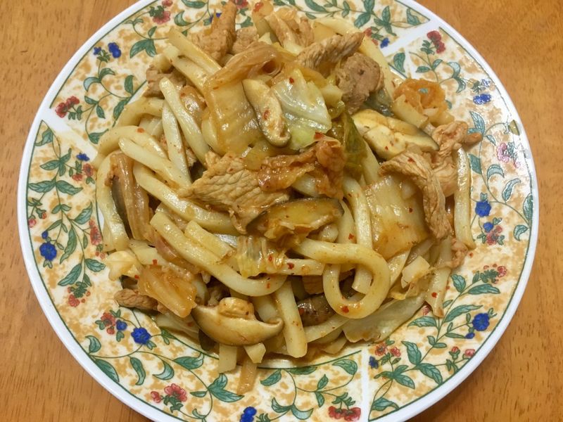 泡菜炒烏龍