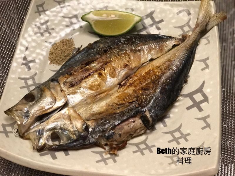 竹莢魚一夜干