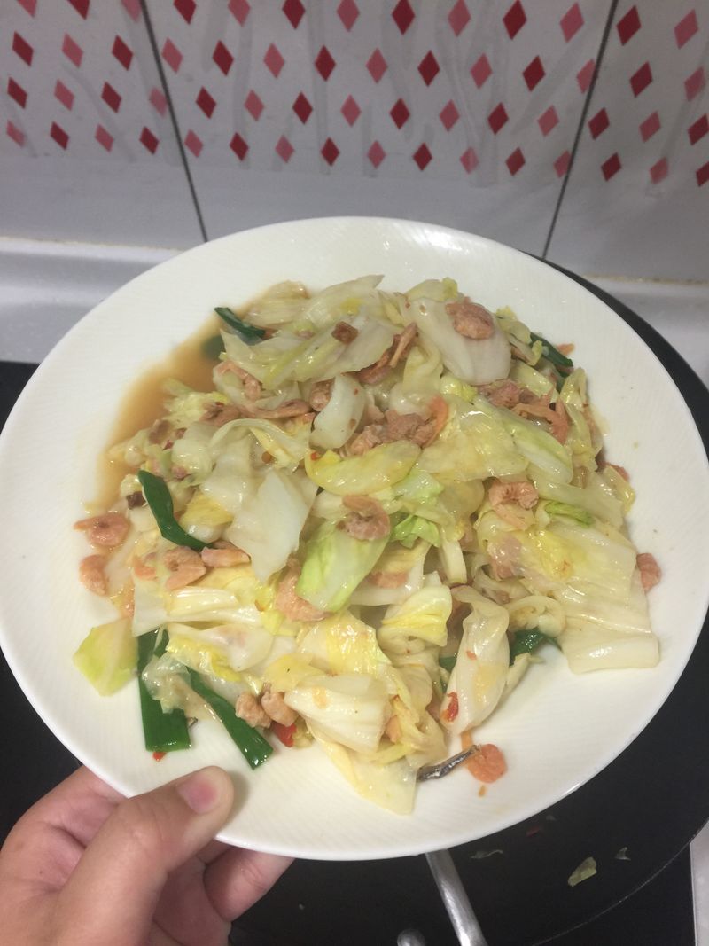 蝦米炒高麗菜