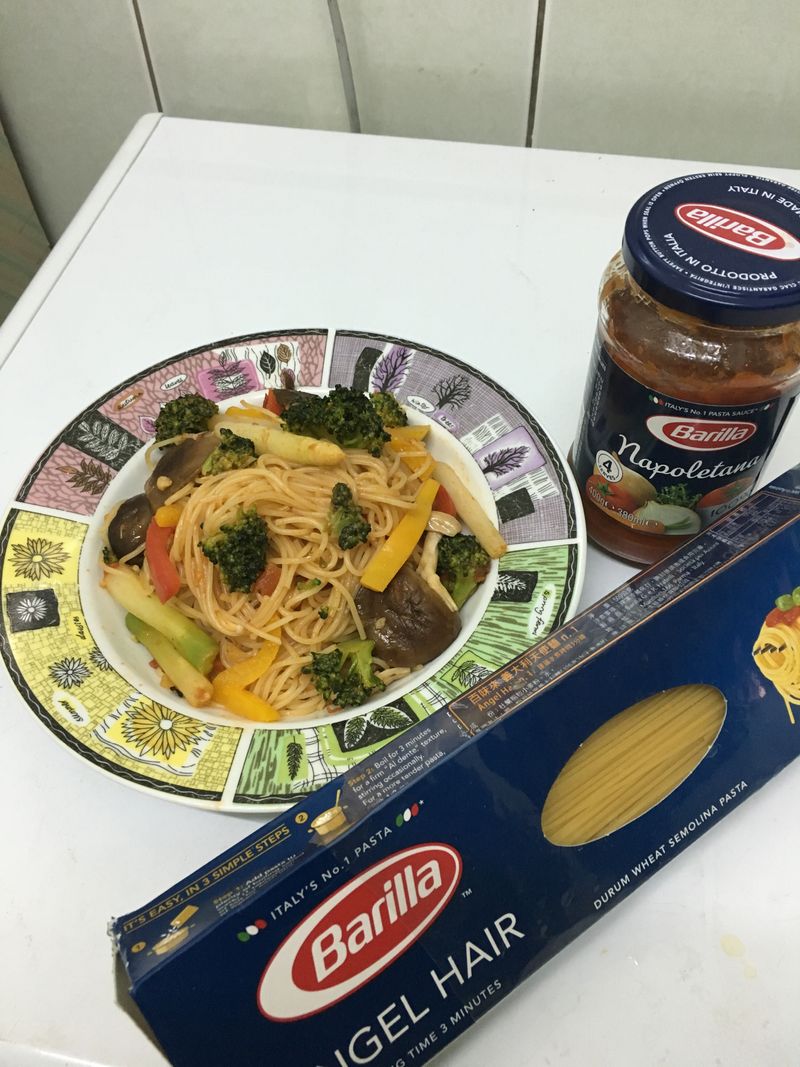 鮮蔬義大利麵( 百味來私房美味)