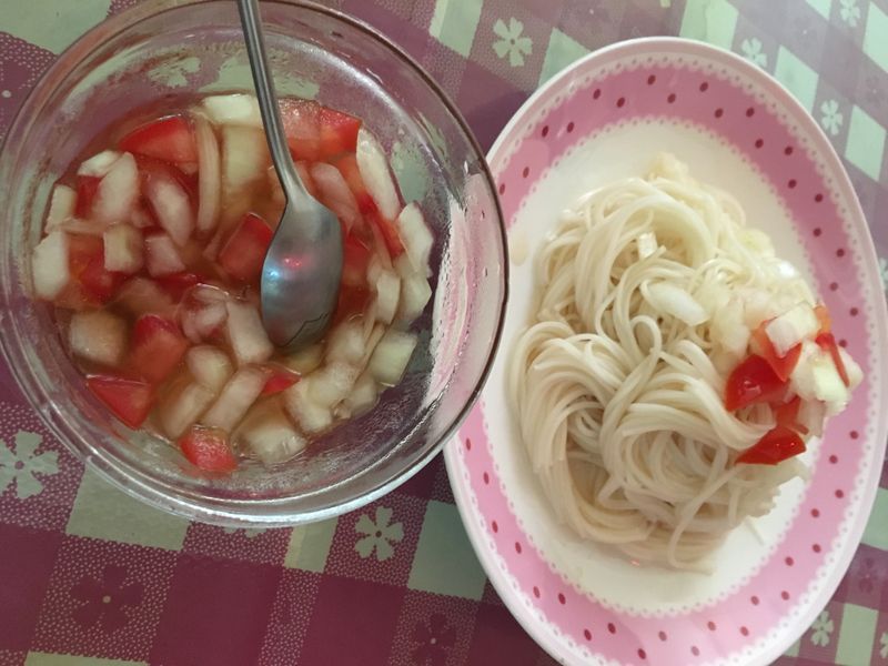 日式番茄冷麵