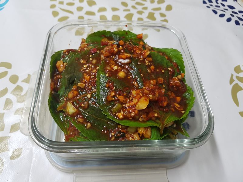 (韓式)芝麻葉泡菜 깻잎김치