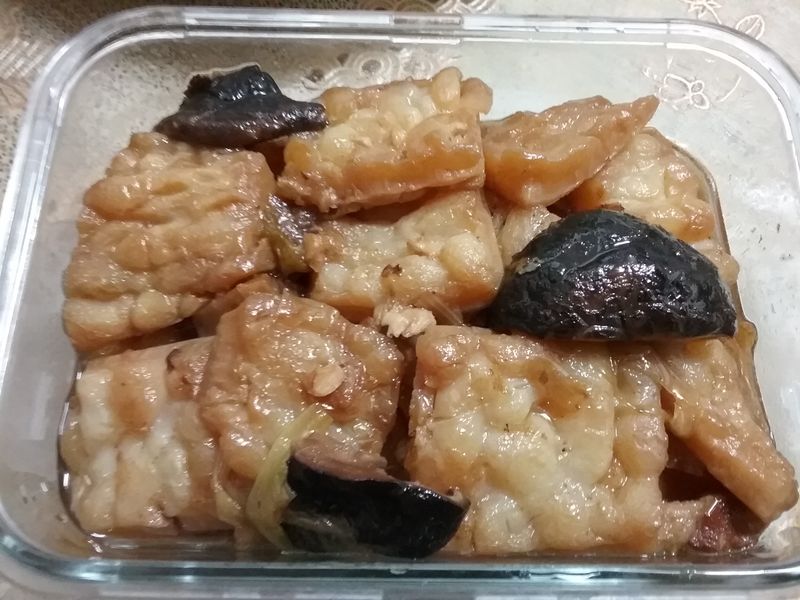香菇油悶苦瓜