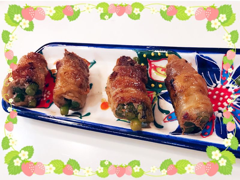 ✨✨豬肉蒜苗捲~✨✨
