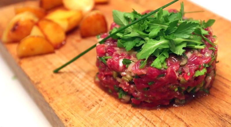 韃靼牛肉(法式)