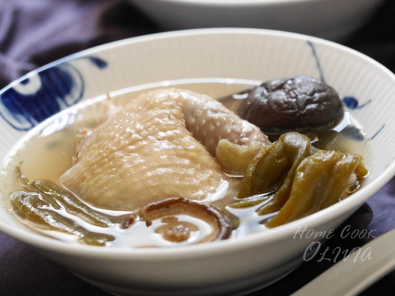 小廚娘❤剝皮辣椒雞湯#電鍋