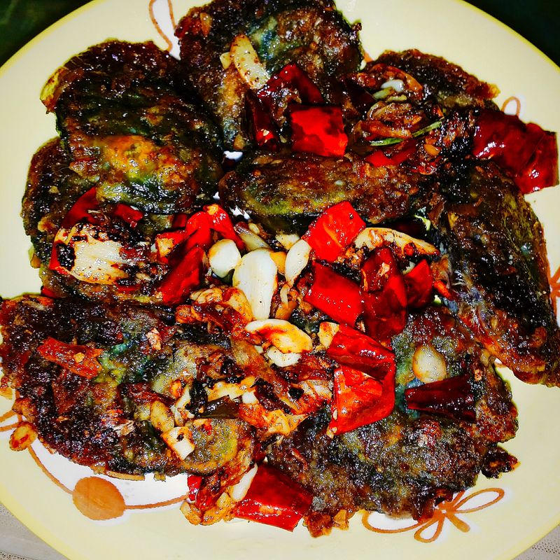 🌶🍯🥚蒜香皮蛋