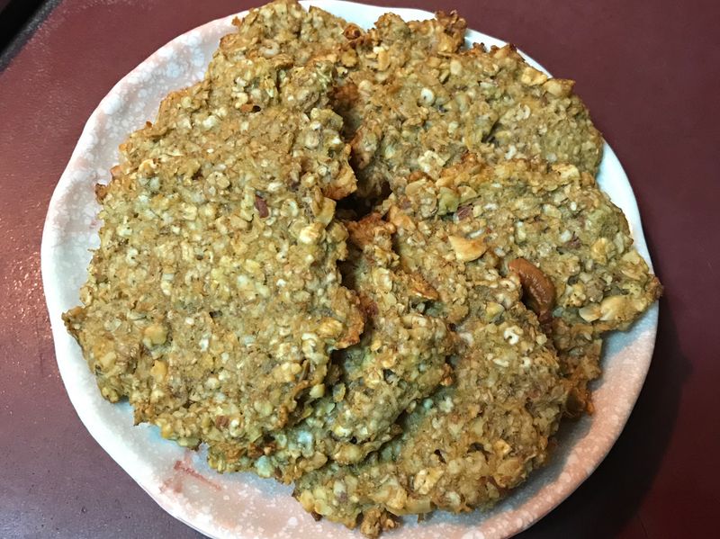 🍏🍎蘋果堅果燕麥餅乾🍎🍏