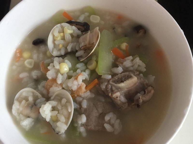 瓢瓜排骨粥