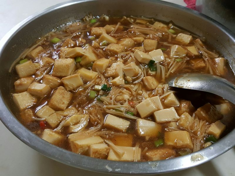 簡易醬燒豆腐