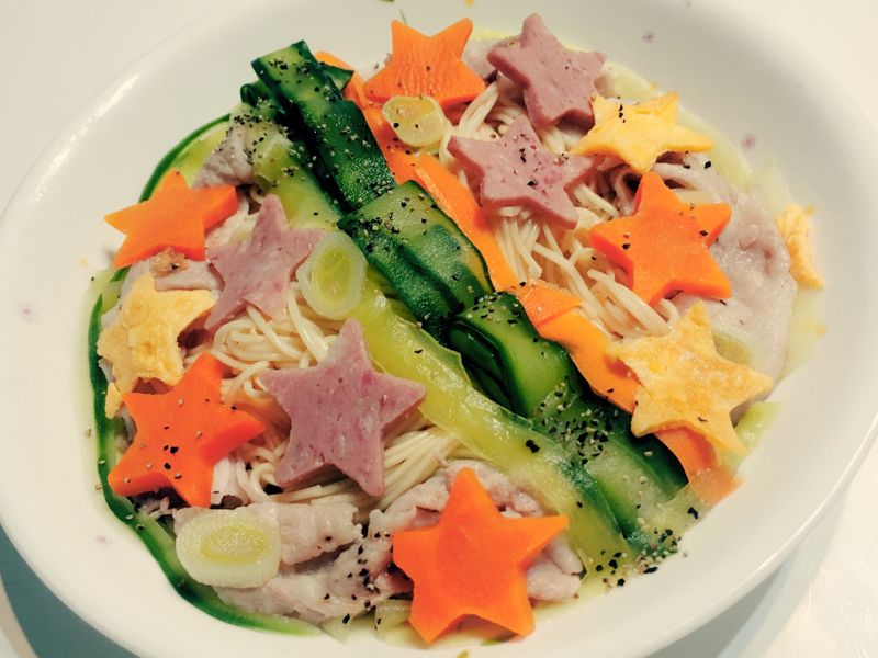 七夕麵線(そうめん)